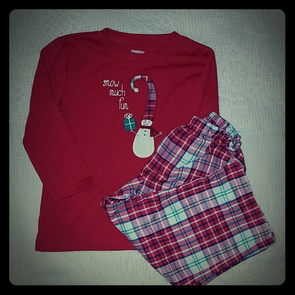 Gymboree 2T winter pajamas